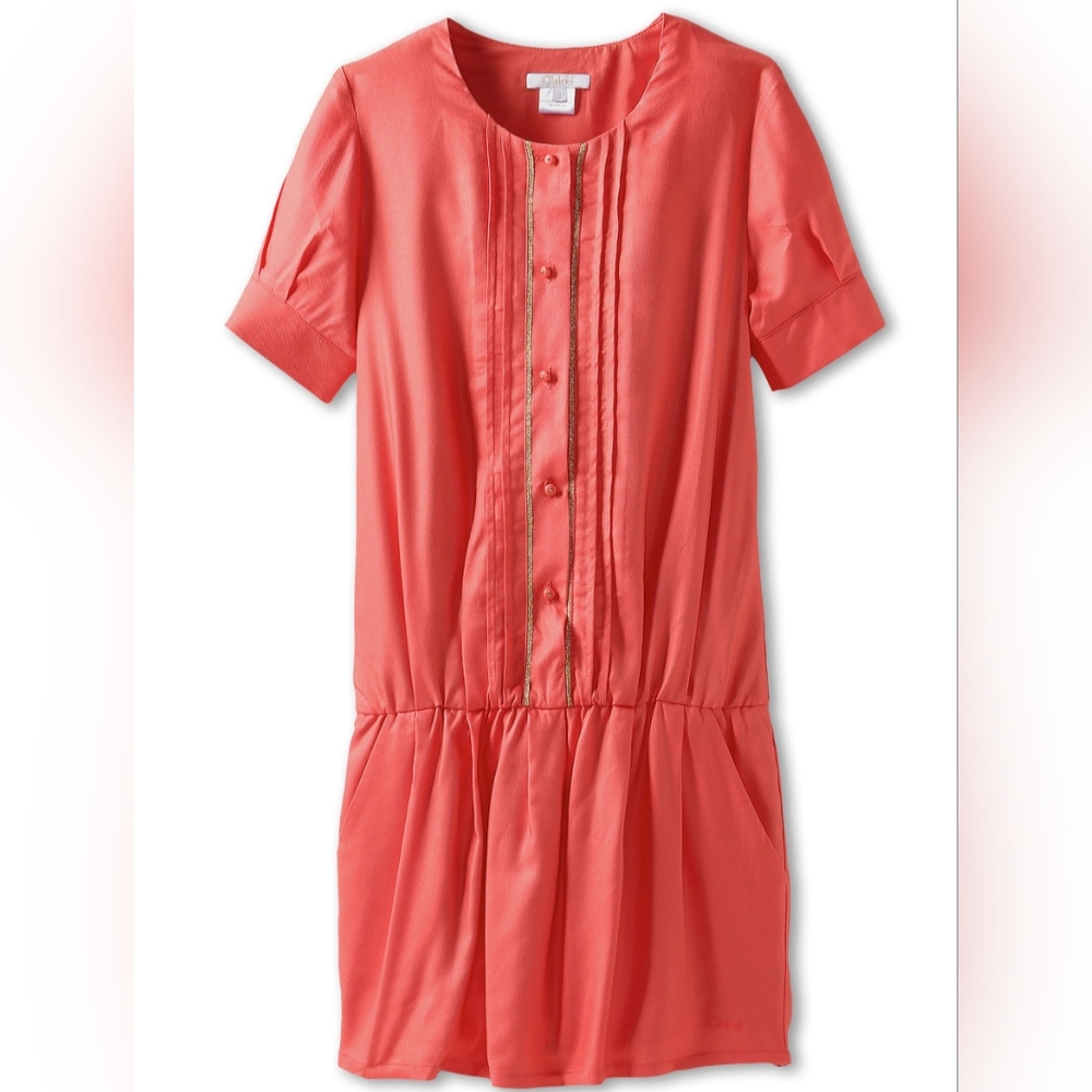 Chloe Girls Size 12 Short Sleeve Dress